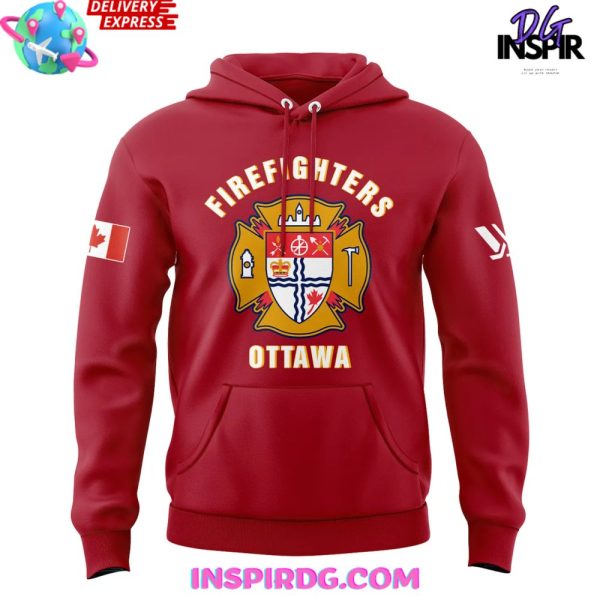 Ottawa Charge Firefighters Women in Uniform Edition Hoodie - Image 2