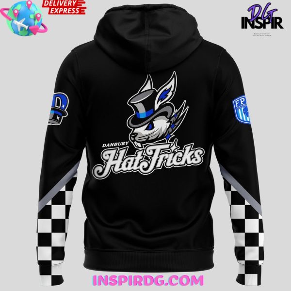 Danbury Hat Tricks Alumni Night 2025 Hoodie - Image 3