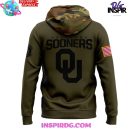 Oklahoma Sooners Salute to Service 2024 Camo Hoodie