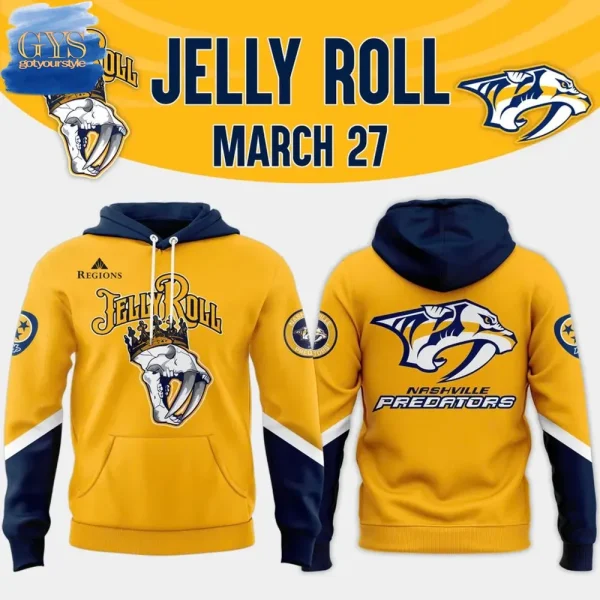 Nashville Predators Jelly Roll Night Limited Edition Hoodie