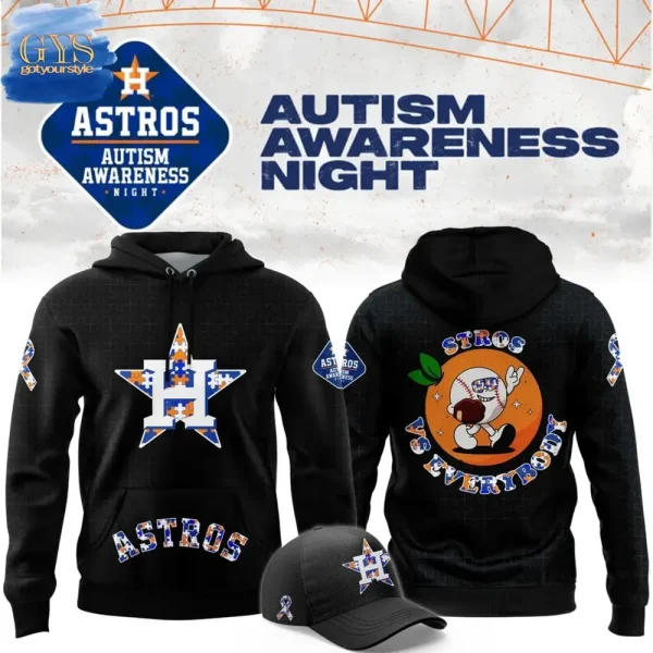 Houston Astros Autism Awareness Night Limited Edition Hoodie 2025