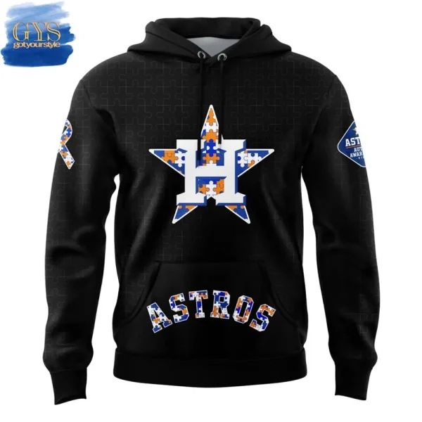 Houston Astros Autism Awareness Night Limited Edition Hoodie 2025 - Image 2