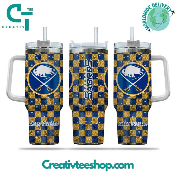 Buffalo Sabres NHL Custom Stanley Quencher 30oz-40oz Stainless Steel Tumbler Hot And Cold Tumbler