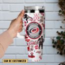 Carolina Hurricanes Ice hockey NHL Sport Custom Stanley Quencher 30oz-40oz Stainless Steel Tumbler