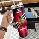 NHL Chicago Blackhawks Custom Stanley Quencher 30oz-40oz Stainless Steel Tumbler Hot And Cold Tumbler