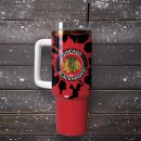 Chicago Blackhawks Hockey NHL Sport Custom Stanley Quencher 30oz-40oz Stainless Steel Tumbler Hot And Cold Tumbler