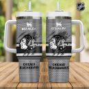 Chicago Blackhawks NHL Custom Stanley Quencher 30oz-40oz Stainless Steel Tumbler
