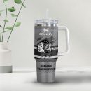 Chicago Blackhawks NHL Custom Stanley Quencher 30oz-40oz Stainless Steel Tumbler