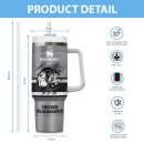 Chicago Blackhawks NHL Custom Stanley Quencher 30oz-40oz Stainless Steel Tumbler