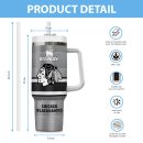 Chicago Blackhawks NHL Custom Stanley Quencher 30oz-40oz Stainless Steel Tumbler