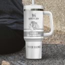 Chicago Blackhawks NHL Custom Stanley Quencher 30oz-40oz Stainless Steel Tumbler