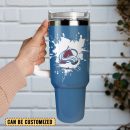 Colorado Avalanche NHL Custom Stanley Quencher 30oz-40oz Stainless Steel Tumbler Hot And Cold Tumbler