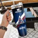 NHL Colorado Avalanche Custom Stanley Quencher 30oz-40oz Stainless Steel Tumbler Hot And Cold Tumbler