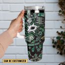 Dallas Stars NHL Sport Custom Stanley Quencher 30oz-40oz Stainless Steel Tumbler