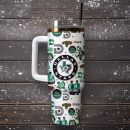 Dallas Stars Ice Hockey NHL Sport Custom Stanley Quencher 30oz-40oz Stainless Steel Tumbler Hot And Cold Tumbler