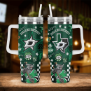 Dallas Stars NHL Custom Stanley Quencher 30oz-40oz Stainless Steel Tumbler Hot And Cold Tumbler