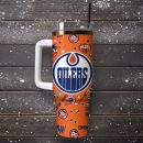Edmonton Oilers Ice Hockey NHL Sport Custom Stanley Quencher 30oz-40oz Stainless Steel Tumbler Hot And Cold Tumbler
