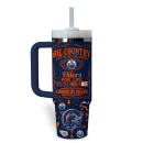 Edmonton Oilers NHL Custom Stanley Quencher 30oz-40oz Stainless Steel Tumbler Hot And Cold Tumbler