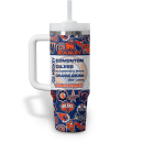 Edmonton Oilers NHL Custom Stanley Quencher 30oz-40oz Stainless Steel Tumbler Hot And Cold Tumbler