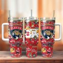 Florida Panthers NHL Ice Hockey Sport Custom Stanley Quencher 30oz-40oz Stainless Steel Tumbler