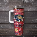 Florida Panthers NHL Ice Hockey Sport Custom Stanley Quencher 30oz-40oz Stainless Steel Tumbler
