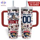 Florida Panthers NHL Custom Stanley Quencher 30oz-40oz Stainless Steel Tumbler Hot And Cold Tumbler