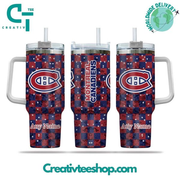 Montreal Canadiens NHL Custom Stanley Quencher 30oz-40oz Stainless Steel Tumbler Hot And Cold Tumbler