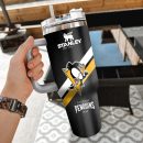 NHL Pittsburgh Penguins Custom Stanley Quencher 30oz-40oz Stainless Steel Tumbler Hot And Cold Tumbler