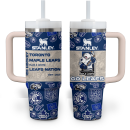 Toronto Maple Leafs NHL Custom Stanley Quencher 30oz-40oz Stainless Steel Tumbler Hot And Cold Tumbler