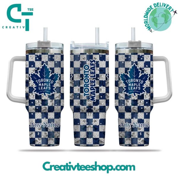 Toronto Maple Leafs NHL Custom Stanley Quencher 30oz-40oz Stainless Steel Tumbler Hot And Cold Tumbler