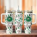 Boston Celtics Basketball NBA Sport Custom Stanley Quencher 30oz-40oz Stainless Steel Tumbler Hot And Cold Tumbler