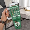 Boston Celtics NBA Custom Stanley Quencher 30oz-40oz Stainless Steel Tumbler Hot And Cold Tumbler