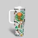 Boston Celtics NBA Custom Stanley Quencher 30oz-40oz Stainless Steel Tumbler Hot And Cold Tumbler