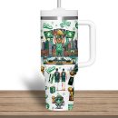 Boston Celtics NBA Custom Stanley Quencher 30oz-40oz Stainless Steel Tumbler Hot And Cold Tumbler