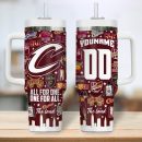 Cleveland Cavaliers NBA Custom Stanley Quencher 30oz-40oz Stainless Steel Tumbler