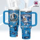 Dallas Mavericks NBA Custom Stanley Quencher 30oz-40oz Stainless Steel Tumbler Hot And Cold Tumbler
