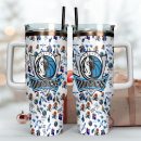 Dallas Mavericks NBA Custom Stanley Quencher 30oz-40oz Stainless Steel Tumbler Hot And Cold Tumbler