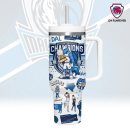 Dallas Mavericks NBA Custom Stanley Quencher 30oz-40oz Stainless Steel Tumbler Hot And Cold Tumbler