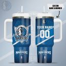 Dallas Mavericks NBA Custom Stanley Quencher 30oz-40oz Stainless Steel Tumbler Hot And Cold Tumbler