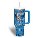 Dallas Mavericks NBA Custom Stanley Quencher 30oz-40oz Stainless Steel Tumbler