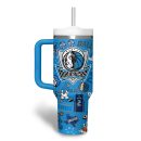 Dallas Mavericks NBA Custom Stanley Quencher 30oz-40oz Stainless Steel Tumbler