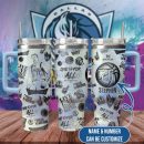 Dallas Mavericks NBA Custom Stanley Quencher 30oz-40oz Stainless Steel Tumbler Hot And Cold Tumbler