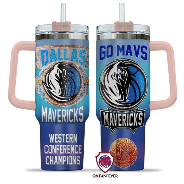 Dallas Mavericks NBA Custom Stanley Quencher 30oz-40oz Stainless Steel Tumbler Hot And Cold Tumbler - Image 8