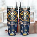 Denver Nuggets Basketball NBA Sport Custom Stanley Quencher 30oz-40oz Stainless Steel Tumbler
