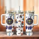 Denver Nuggets Basketball NBA Sport Custom Stanley Quencher 30oz-40oz Stainless Steel Tumbler Hot And Cold Tumbler