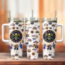 Denver Nuggets Basketball NBA Sport Custom Stanley Quencher 30oz-40oz Stainless Steel Tumbler