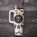 Denver Nuggets Basketball NBA Sport Custom Stanley Quencher 30oz-40oz Stainless Steel Tumbler