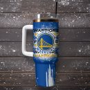 Golden State Warriors NBA Sport Custom Stanley Quencher 30oz-40oz Stainless Steel Tumbler
