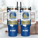 Golden State Warriors Basketball NBA Sport Custom Stanley Quencher 30oz-40oz Stainless Steel Tumbler Hot And Cold Tumbler