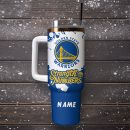 Golden State Warriors Basketball NBA Sport Custom Stanley Quencher 30oz-40oz Stainless Steel Tumbler Hot And Cold Tumbler